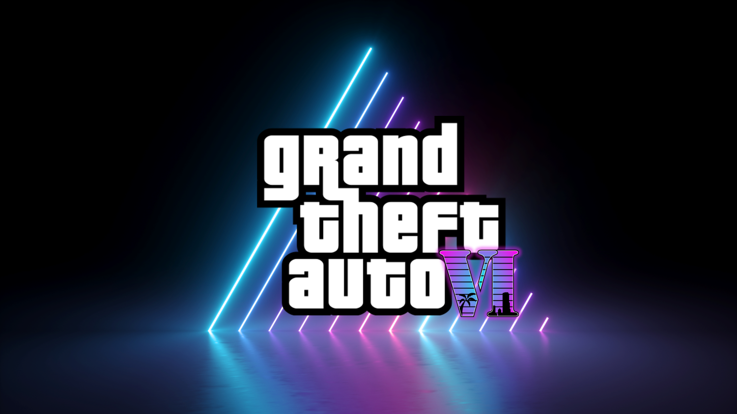 a logo of grand theft auto 6