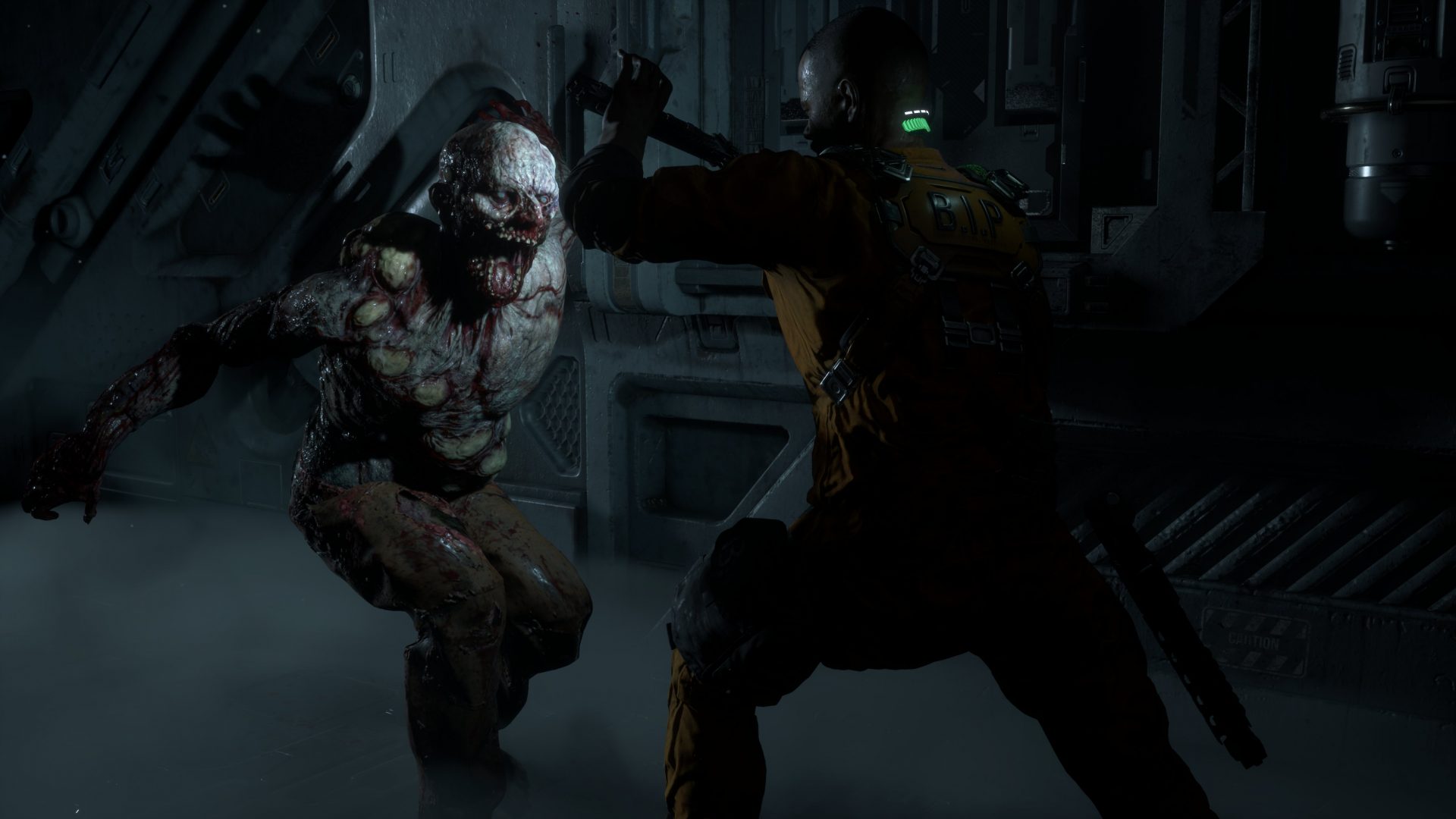 A screenshot from The Callisto Protocol trailer